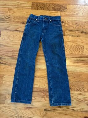 Wrangler Kids Dark Blue Denim Jeans
